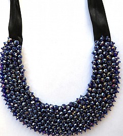 CRYSTAL NECKLACE – BLUE