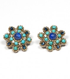 EDEN – EARRINGS BLUE