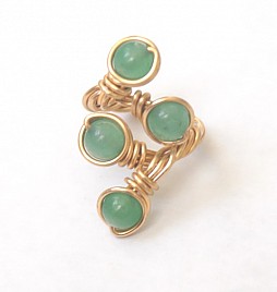 ESTELLE RING – GREEN