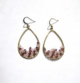 EARRINGS – PURPLE