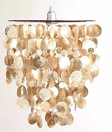 CAPIZ LAMP – NATURAL