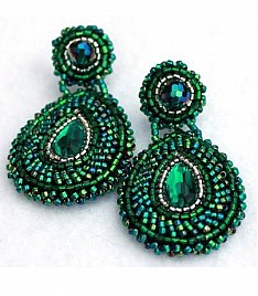 ESPERANZA EARRINGS – GREEN