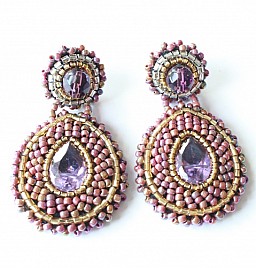 ESPERANZA EARRINGS – PURPLE