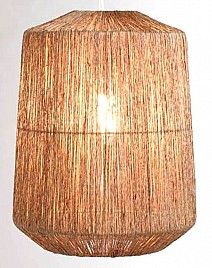 JUTE LAMP – TAN