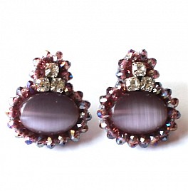 KATE EARRINGS – PURPLE