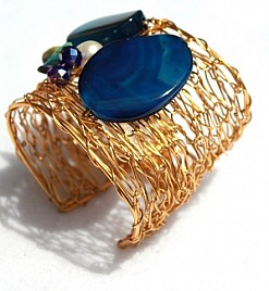 KRISTINE CUFF – BLUE