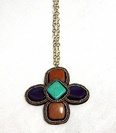 MARITES – PURPLE AND TURQUOISE