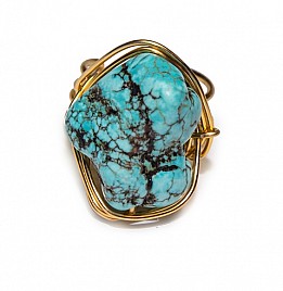 AUBREY RING – TURQUOISE