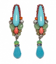 CHARLENE EARRINGS – TURQUOISE