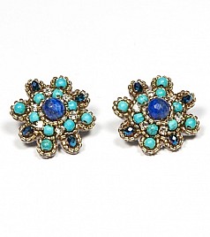 EDEN – EARRINGS BLUE