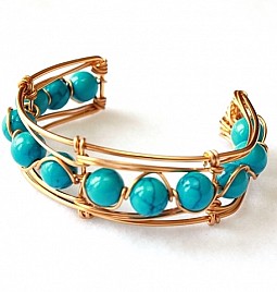 LEVELED BRACELET – TURQUOISE