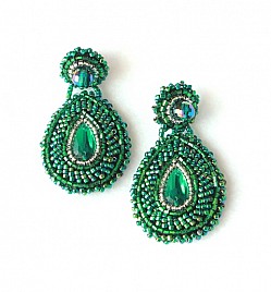 ESPERANZA EARRINGS – GREEN
