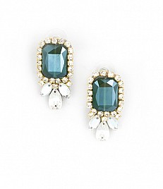 DANIELLE EARRINGS – GREEN