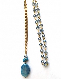 SAMPLE BLUE NECKLACE