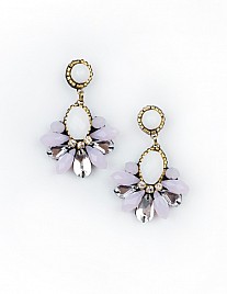 ROMA EARRINGS – WHITE