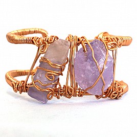 QUARTZ CUFF – LAVENDER