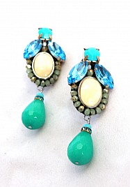 DROP EARRINGS – BLUE