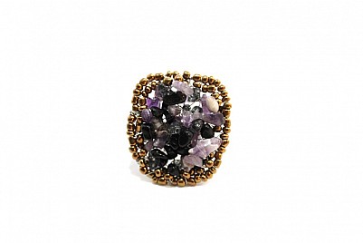 AMETHYST RING – PURPLE