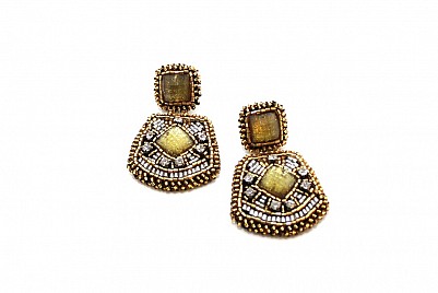 DROP EARRINGS – YELLOW