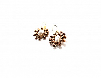 LONDON EARRINGS- BRONZE