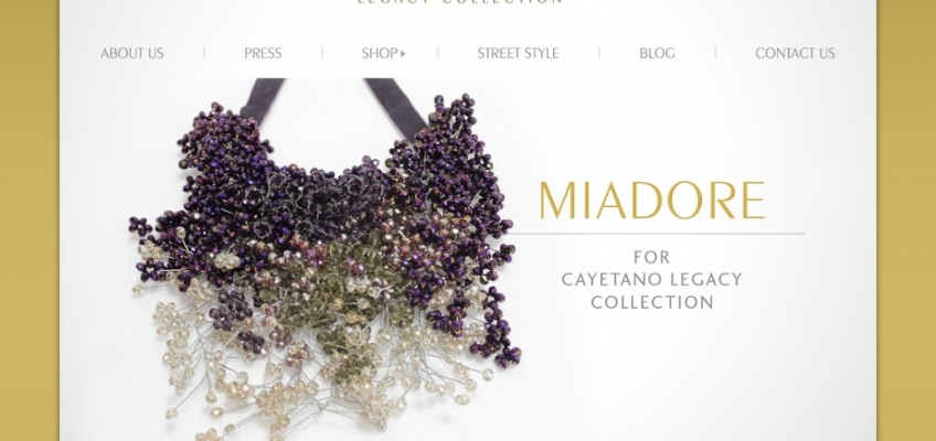 {Special Holiday Collaboration} Miadore for the Cayetano Legacy Collection
